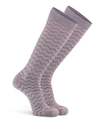 Chaussettes Dansko New Wave Knee High Compression Femme Grise | FR 762LIS